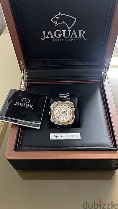 Jaguar watch j808/1 special edition swiss made
