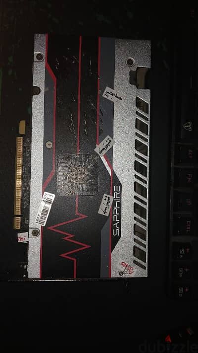 كرت شاشه rx 580 8GB 2048sp ( اقرا الوصف )