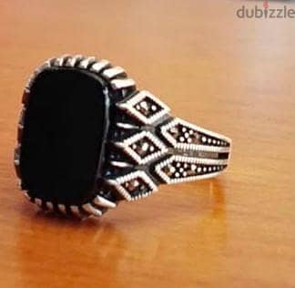 silver ring - men ring - ring - سلڤر رينج - رينج رجالي - رينج سلڤر