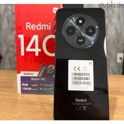 Xiaomi Redmi 14C 256GB / 8GB RAM أسود بحالة ممتازة
