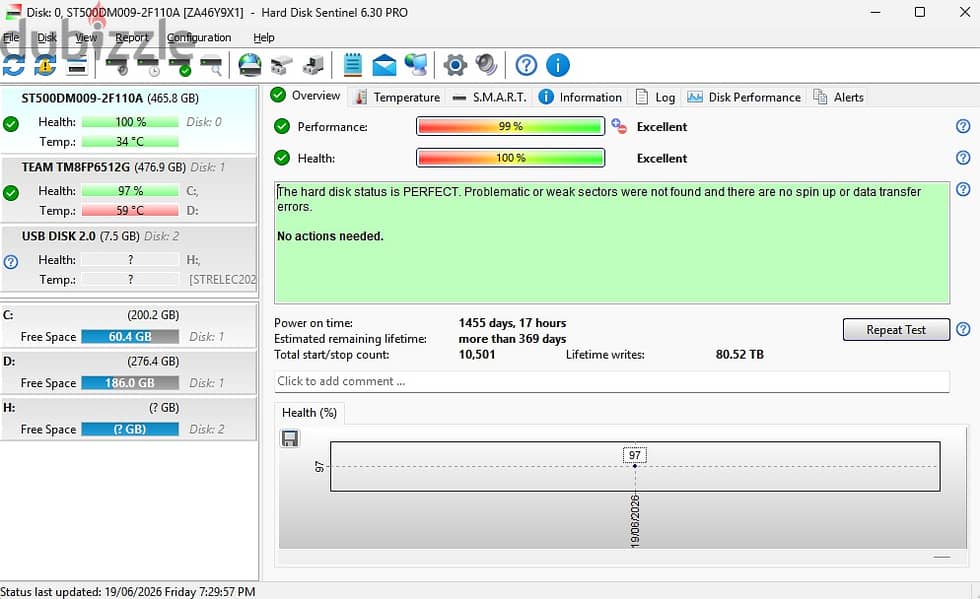 HD 500GB Segate BARRCUDA 2