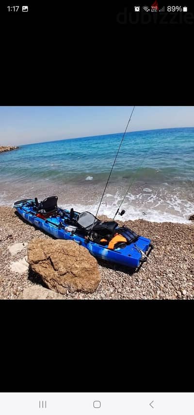 kayak fishing كاياك
