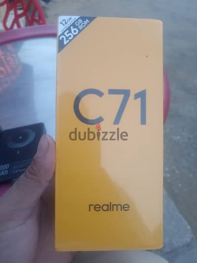 Realme C71 zero بالفاتوره ومعاه تأمين ع الشاشه