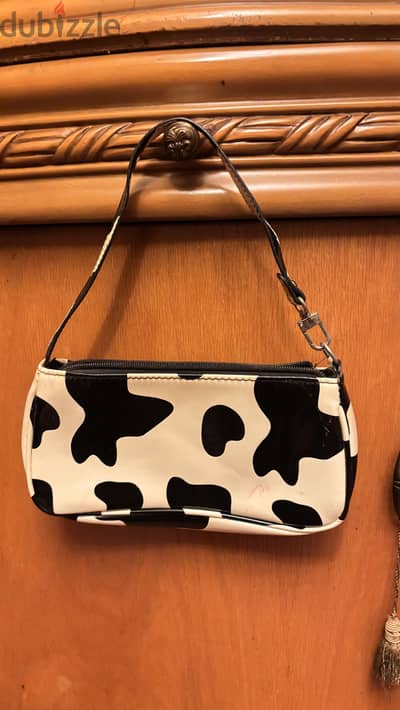Cow Print Bag