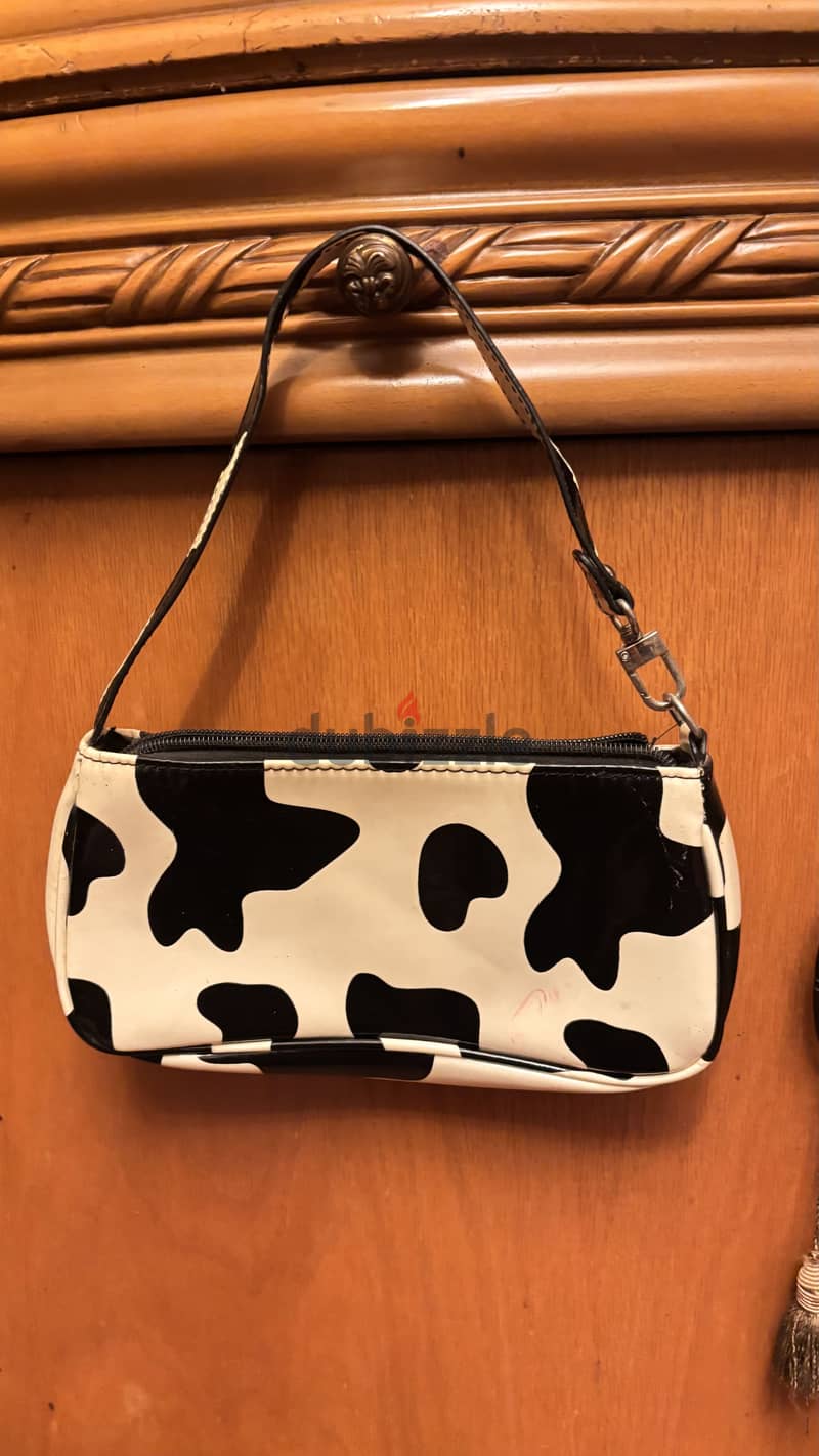 Cow Print Bag 1