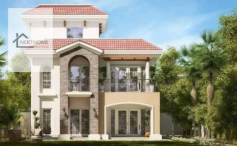 للبيع فيلا مقدم واقساط ريسيل 509متر في كمبوند المقصد العاصمة الإدارية الجديدة Al Maqsad Compound