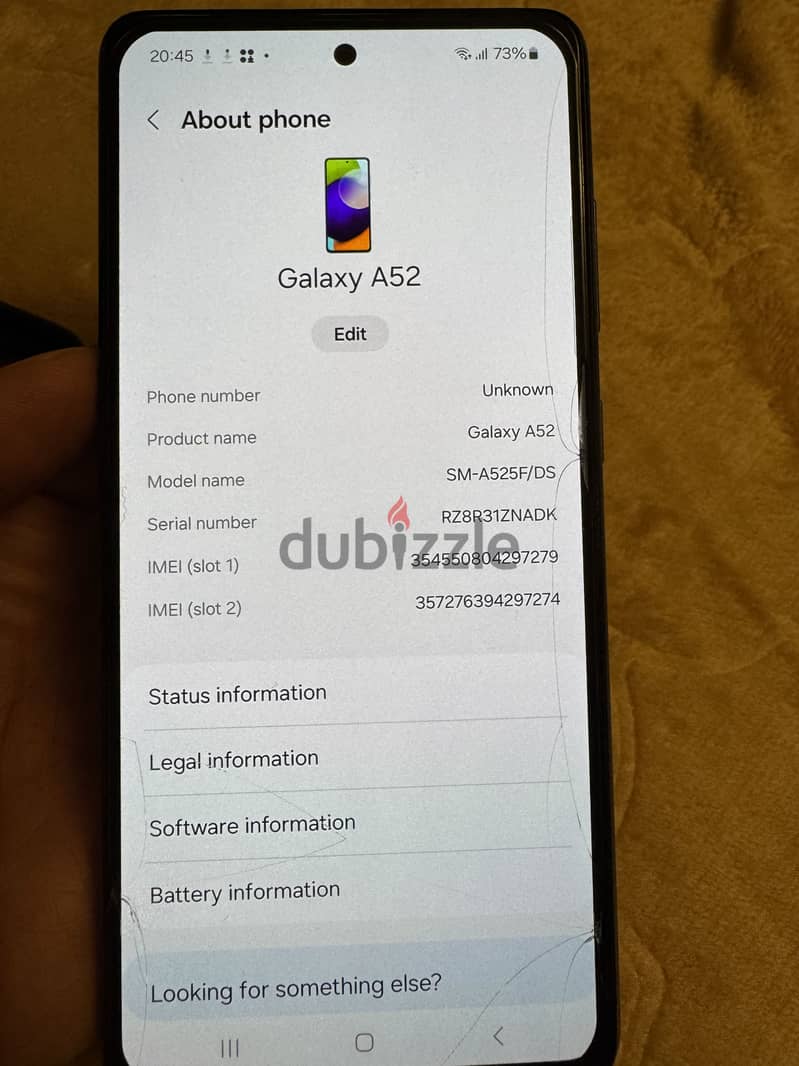 Samsung A52 5
