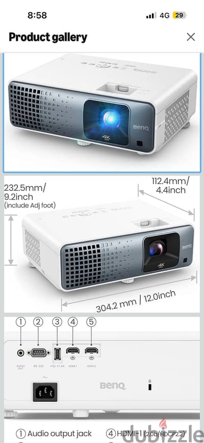 BenQ TK710 4K