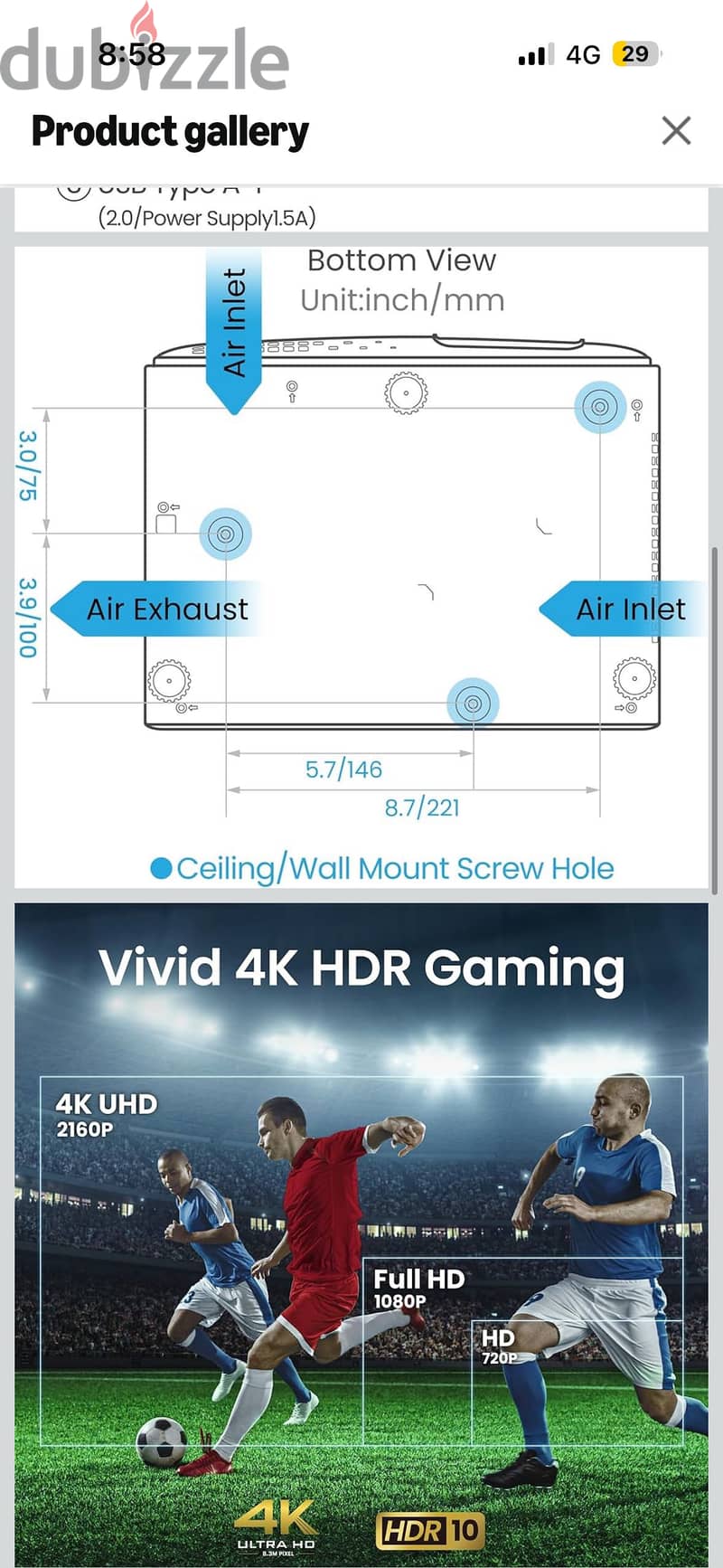 BenQ TK710 4K 2
