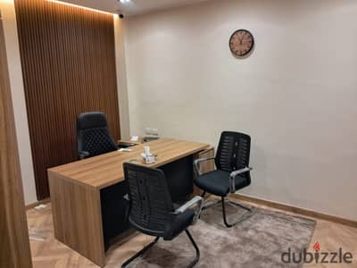 مكتب مفروش للايجار بالزمالك