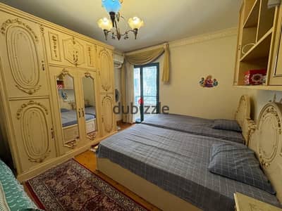 Furnished apartment in Smouha, 2 rooms and living room, first occupancy in a new tower