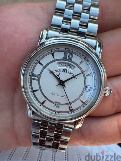 Maurice lacroix pontos swiss made automatic day date