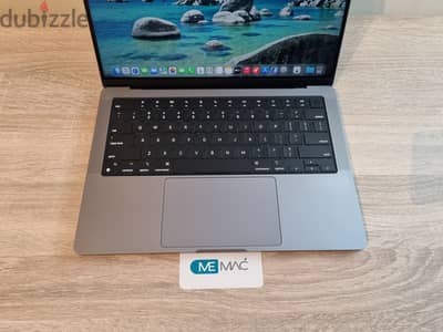Macbook Pro 14 inch M1 Pro 16GB 1TB حاله ممتازة وضمان ٣ شهور