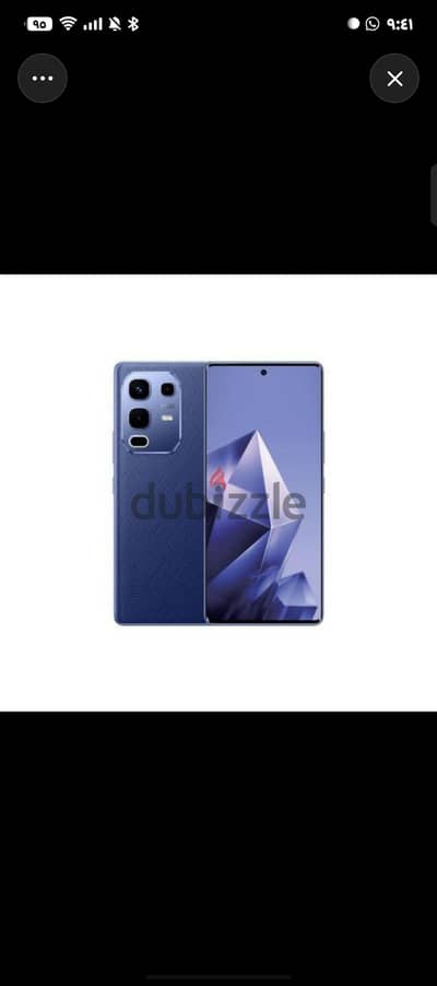 إنفنيكس نوت 50s 5g (اللون الازرق الجلد مش البلاستيك)