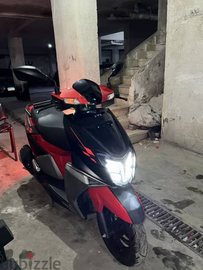 tvs ntorq 125 سكوتر تي في اس