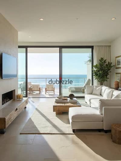 شاليه متشطب سوبر لوكس بالتكييفات فيو بحر sea view في سيلفر ساند سيدي حنيش الساحل الشمالي silver sands north coast