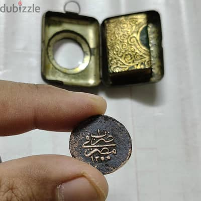 عملة قديمه ٥ بارات عثماني ( ضرب مصر ١٢٠٠ه‍جري ) لهواة العملات النادرة