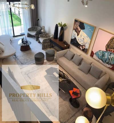 Ready-to-move-in townhouse in La Vista at the lowest price in the compound, with a direct land scape view and a distinctive layout.