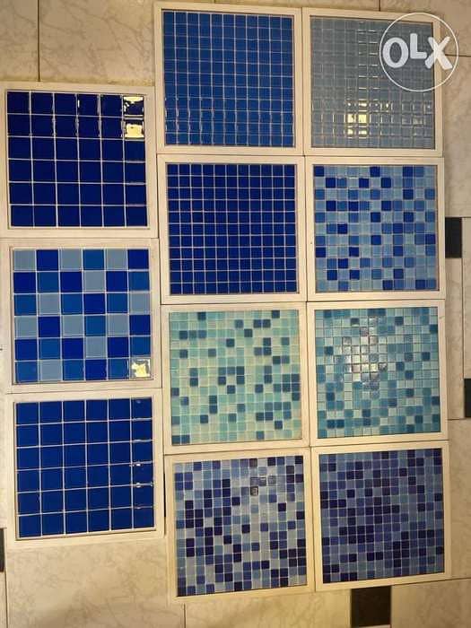 Mosaic tiles for pool and decor 1