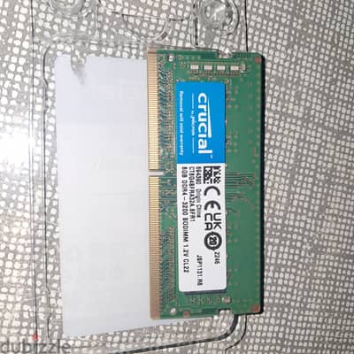 Latptop ram 8 GB DDR4 3200