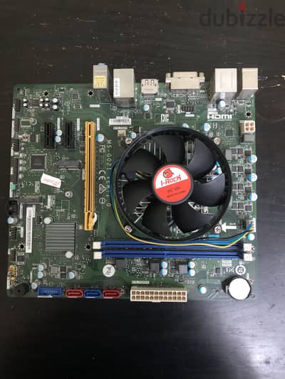 بروسيسور  intel core  i5-6400 و بوردة H110M ضمان شهرين