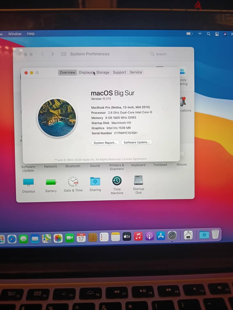 apple MacBook 5
