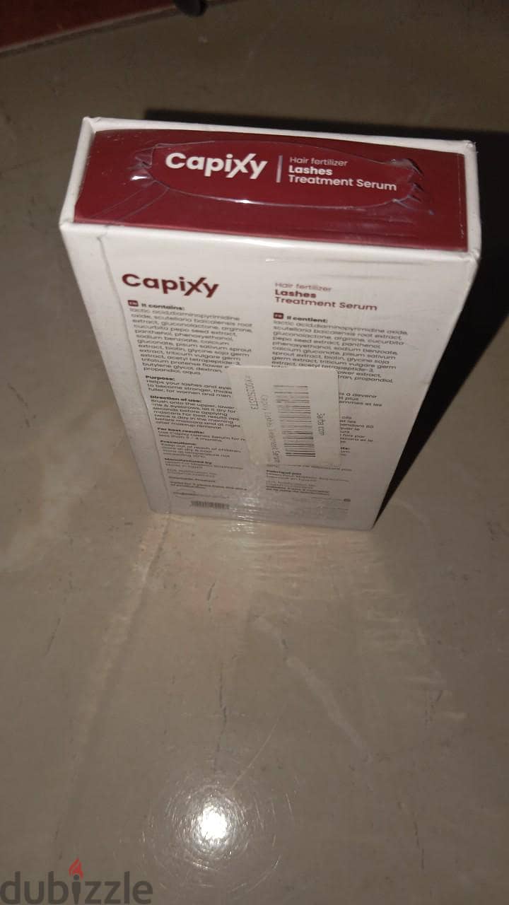 capixy Lashes serum 1