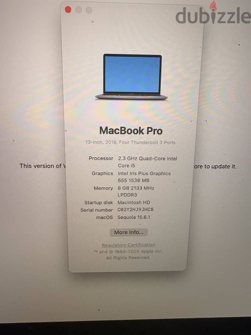 Macbook pro 2018 2