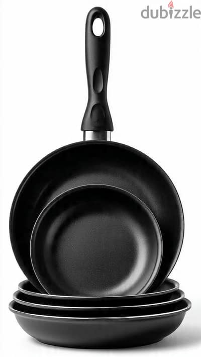 طقم طاسات Non-Stick 3 قطع Stir/Fry وارد *الكويت*