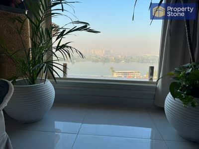 Fully furnished apartment for sale with appliances and furniture, very special location directly on the Nile Corniche
