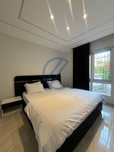 Fully furnished studio in front of the strip mall b11 in madinaty