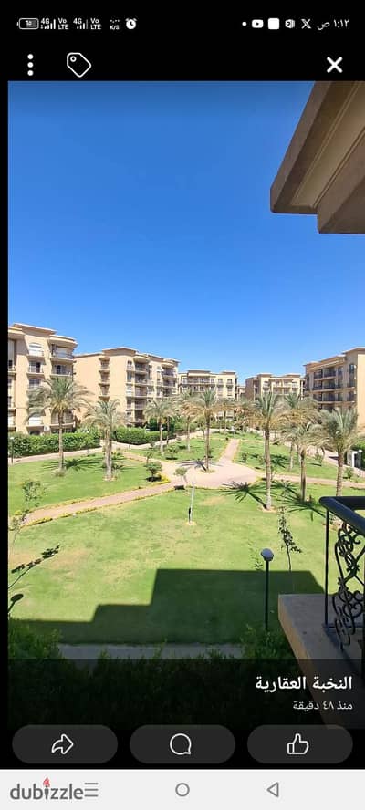 للايجار فى الرحاب شقه 300 م رحاب 2 بالمطبخ