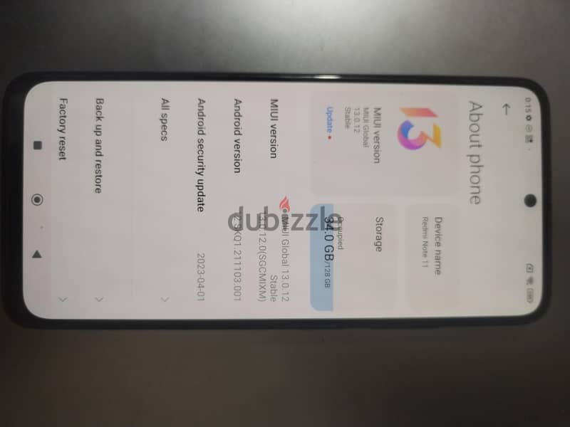 Xiaomi Redmi Note 11 4