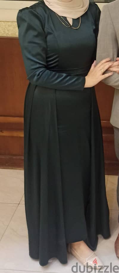 فستان زيتي