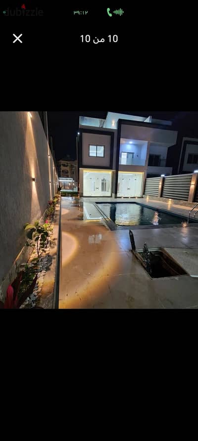 Villa for rent 700m with a swimming pool suitable for investment in the best location next to Al-Khamayel Club Sheikh Zayed