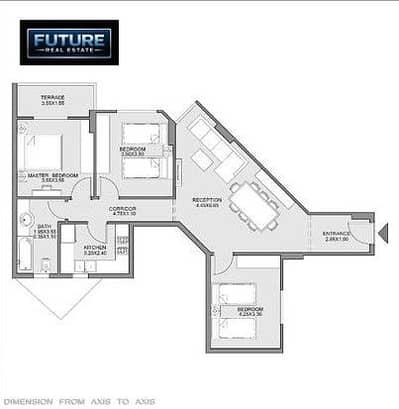127 m apartment in Dgela Landmark Compound in Nasr City