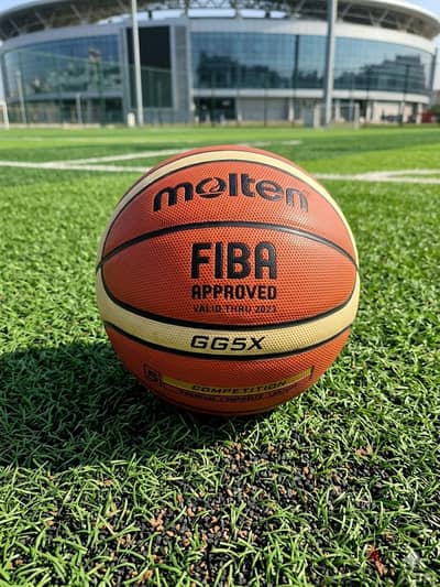 كورة سلة مولتن أصلية مقاس 5 (Molten BGG5X) بحالة الزيرو.