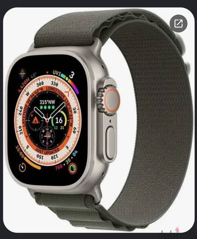 Apple watch ultra 1 used slightly in excellent condition silver.