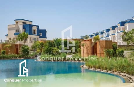 بفيو على الجاردن واللاجون تاون هاوس للبيع ماونتن فيو شيل أوت بارك ب12 مليون بس