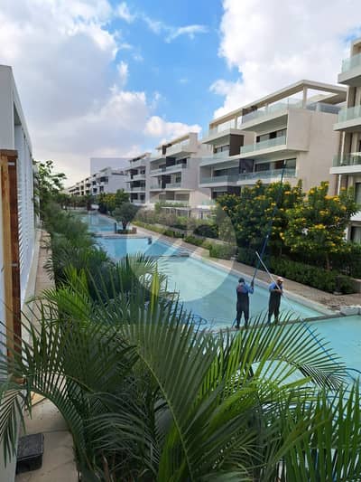 fully furnished apartment for sale 2bed with garden view pool & landscape in new cairo compound lake view