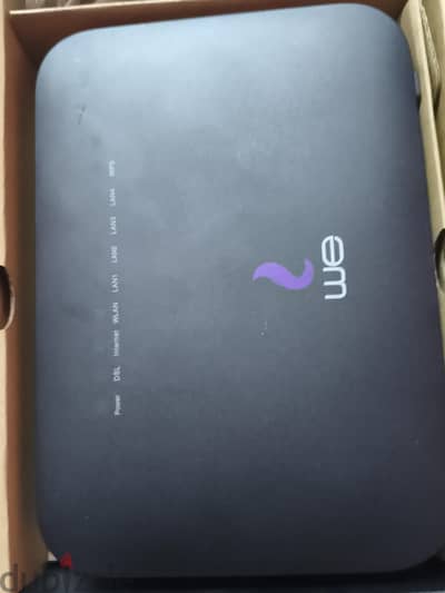 راوتر هواوي من وي vdsl بحاله شبه الجديد