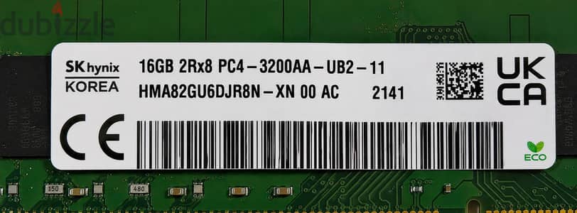 Ram ¹⁶ GB   SK  hynix KOREA