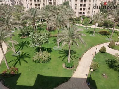 Apartment for sale with garden view has an elevator area 110M layout 2 bedrooms and 2 bathrooms in Rehab (Phase 5)