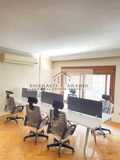 Fully equipped private entrance duplex in the heart of Maadi suitable for major companies and institutions