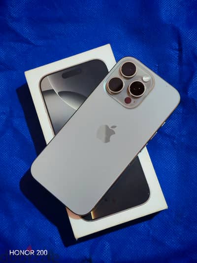 iPhone 16 pro 256 battery 91% زيرو ضريبه