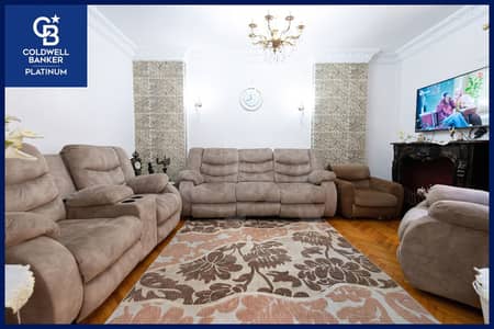 Apartment for sale, 125 sq m (net), Zizinia - (steps from Abu Qir Street and the tram) - priced at (4,700,000 EGP) - open view. "Middle floor"