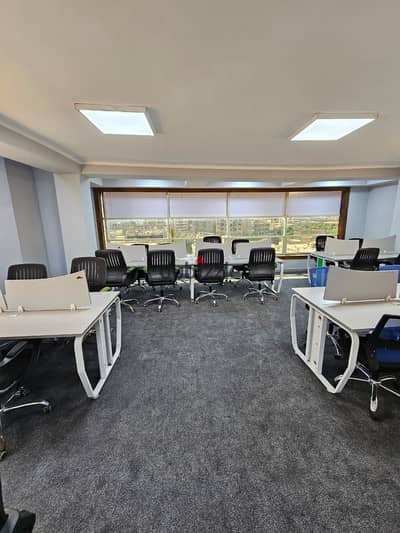 A distinguished administrative headquarters 200m furnished with air conditioning and ultra-modern finishing for rent in the best location in Maadi next to all transportation