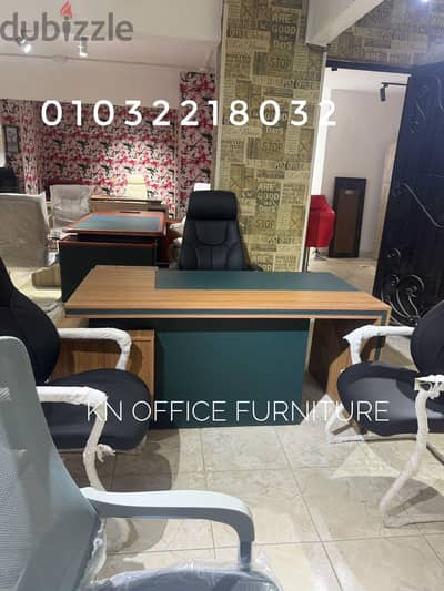 مكتب إداري 2م مستورد عالى الجوده من شركة kn office furniture