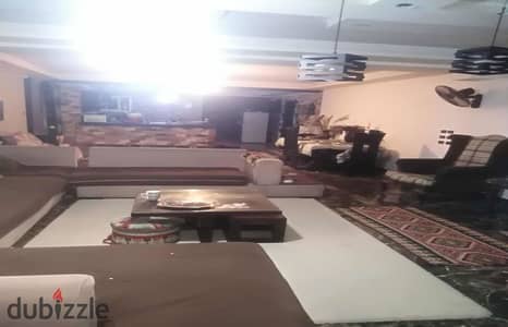 شقة 230 متر اول بلكونة فوق الميزان الترا سوبر لوكس باللبينى هرم اولاد رجب