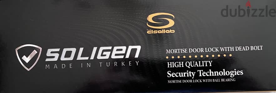 Soligen mortise door lock with Dead Bolt high quality